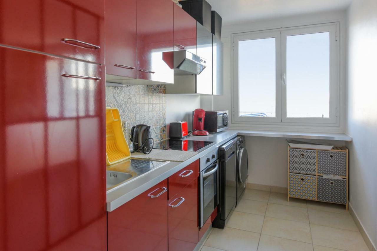 Appartement Jaures Vue Sur La Seine - Welkeys Clichy Zewnętrze zdjęcie